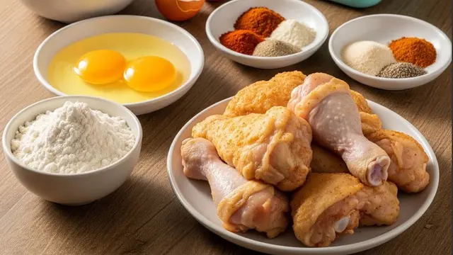 Resep Ayam Crispy untuk Bekal Anak (AI Generated)