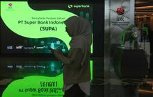 FOTO: Superbank Resmi Melantai di Bursa Efek Indonesia
