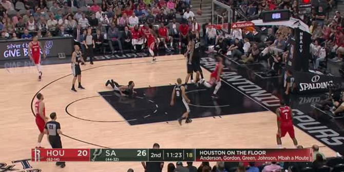 VIDEO : Cuplikan Pertandingan NBA, Spurs 100 vs Rockets 83