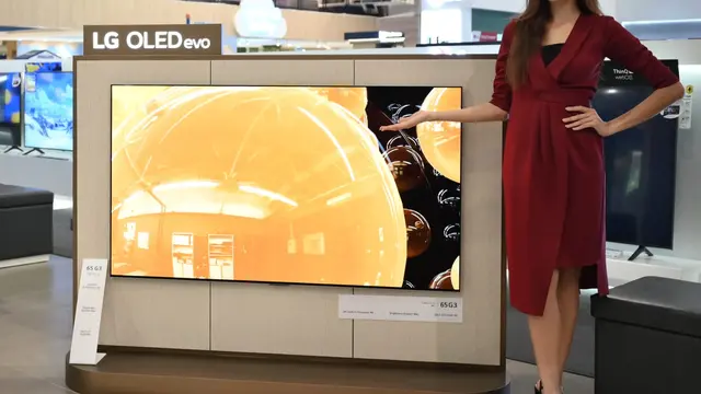 TV OLED LG evo G3. Credit: LG Electronics Indonesia