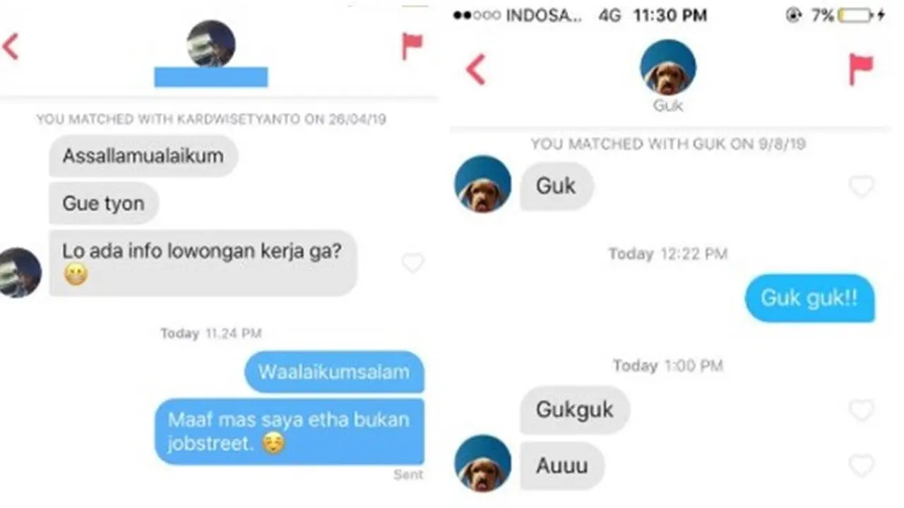 Chat Kocak Pengguna Tinder Ini Bikin Ketawa Ngakak