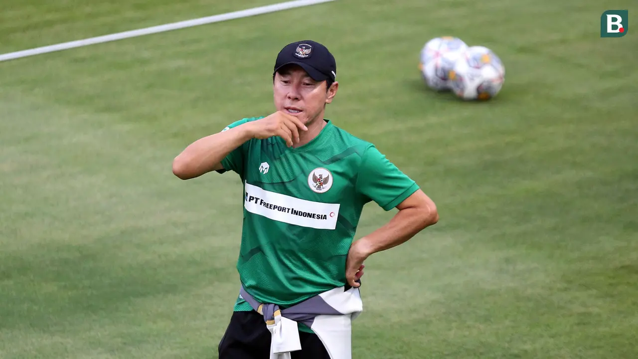 Latihan Timnas Indonesia Jelang Hadapi Timnas Argentina
