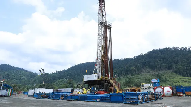 Pertamina Hulu Energi temukan potensi sumberdaya migas di sumur Tedong (TDG)-001 yang berada di area Kecamatan Mamosalato, Kabupaten Morowali Utara - Sulawesi Tengah. (Dok Pertamina)