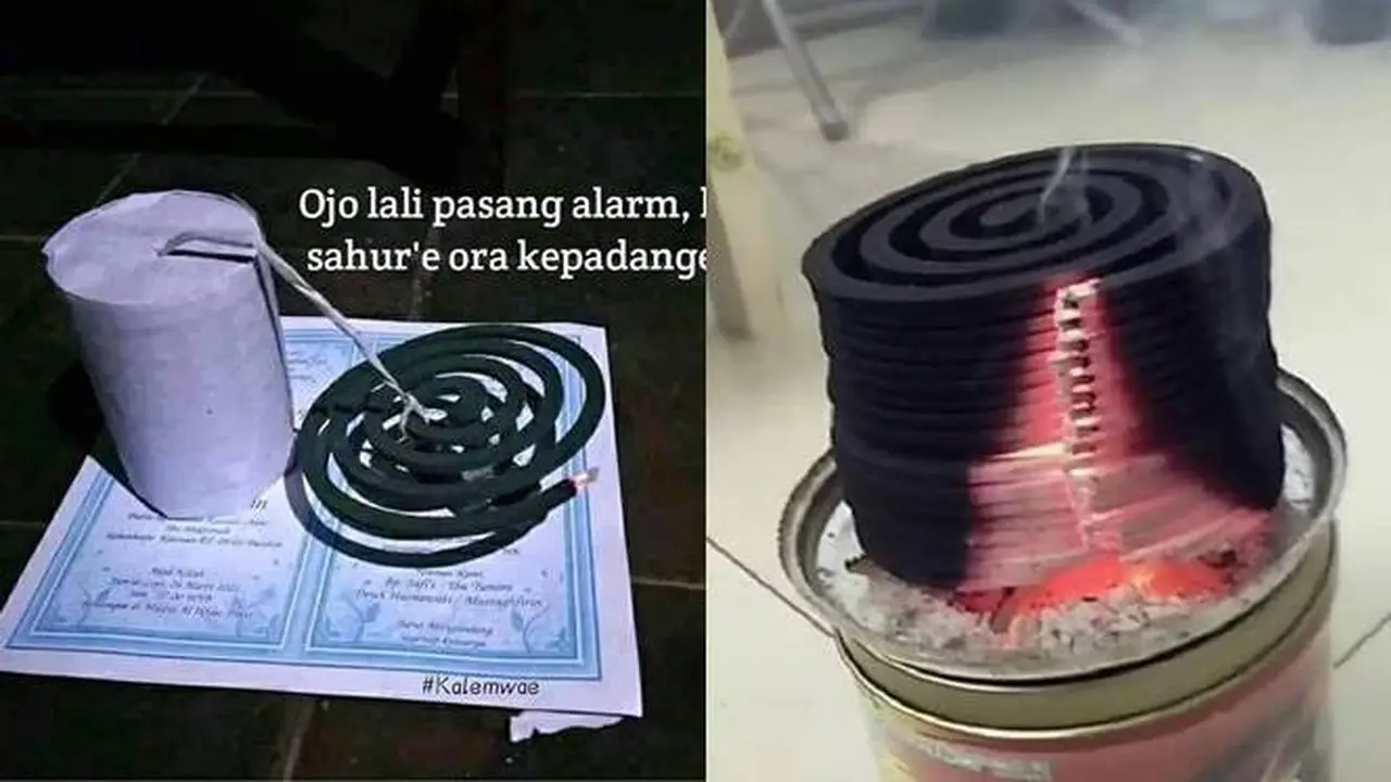 10 Potret Absurd Cara Orang Bakar Obat Nyamuk Ini Nyeleneh