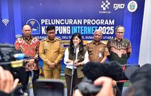 Menteri Komdigi Resmikan Ribuan Kampung Internet, Wagub Sebut Sesuai Program PHTC Provinsi Sumut