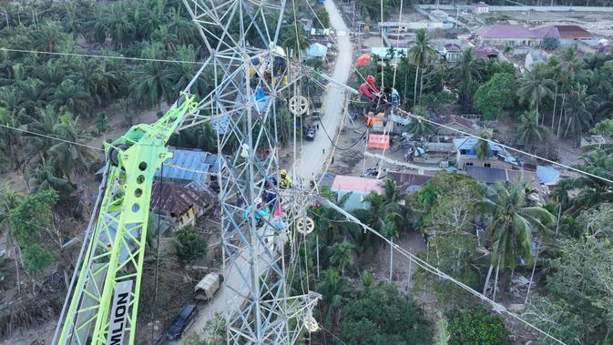 Listrik di Aceh, Sumut, dan Sumbar Pulih 99,9 Persen Pasca Bencana