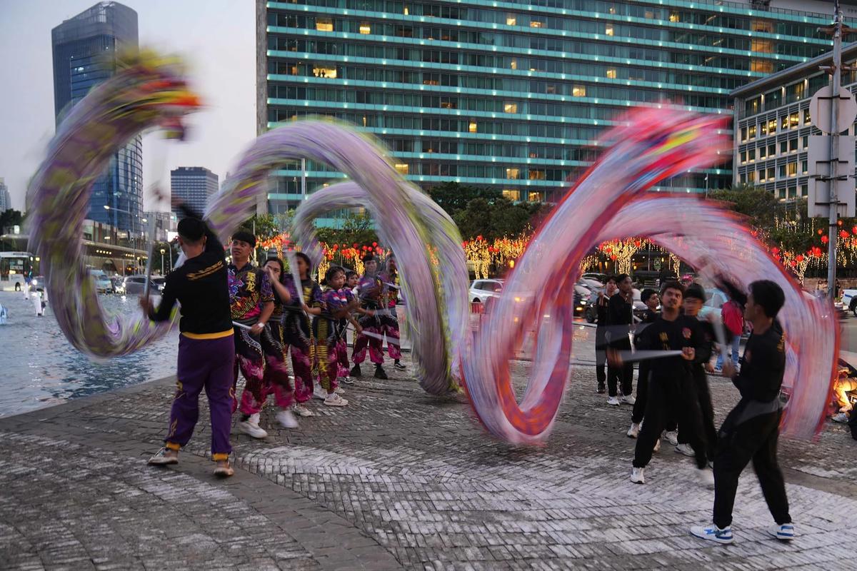 FOTO: Festival Imlek Jakarta 2026 Hadirkan Perayaan Budaya yang Semarak di Ibu Kota