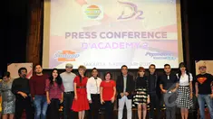 Konferensi pers D'Academy 2 di SCTV Tower, Senayan, Jakarta, Kamis (5/2/2015). D'Academy 2 siap digelar kembali untuk menghibur masyarakat Indonesia. (Liputan6.com/Panji Diksana)