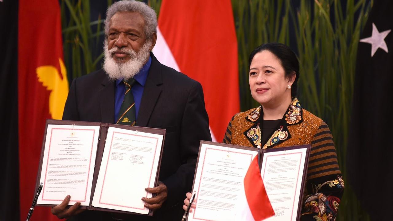 Perkuat Hubungan Bilateral, Ketua DPR Teken MoU Kerja Sama dengan Ketua Parlemen Papua Nugini