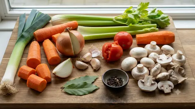 Cara Membuat Kaldu Sayur