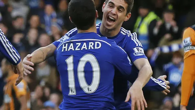 Eden Hazard dan Oscar