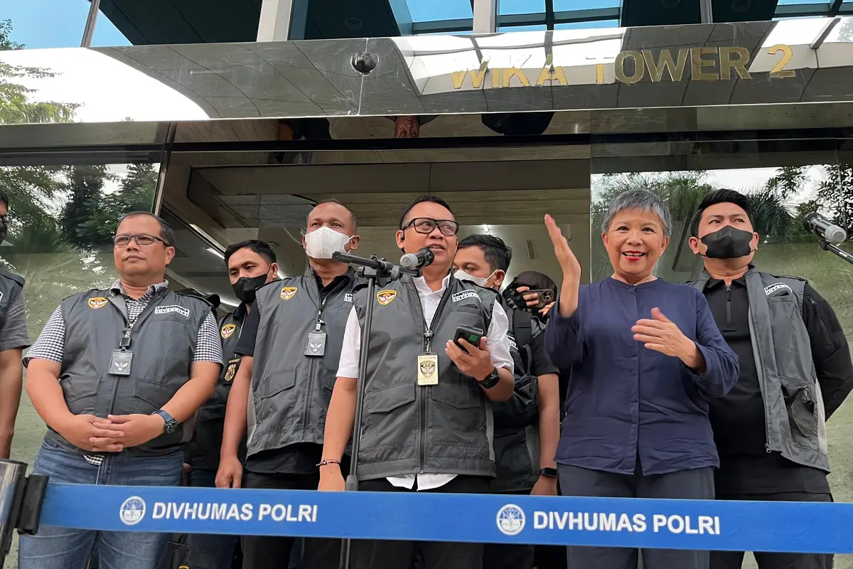Korps Pemberantasan Tindak Pidana Korupsi (Kortastipikor) Polri menggelar konferensi pers