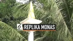 Warga Tenggarong Seberang Kalimantan Timur membangun 'Tugu Monas' di wilayahnya. Apakah pembangunannya ada hubungan dengan rencana pindahnya ibu kota negara ke Kalimantan Timur?