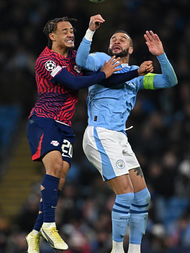 Hasil Liga Champions Manchester City and RB Leipzig