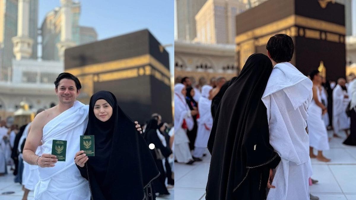 Andrew Andika Diduga Menikah Lagi dengan Violentina Kaif, Berpose dengan Buku Nikah di Depan Ka'bah