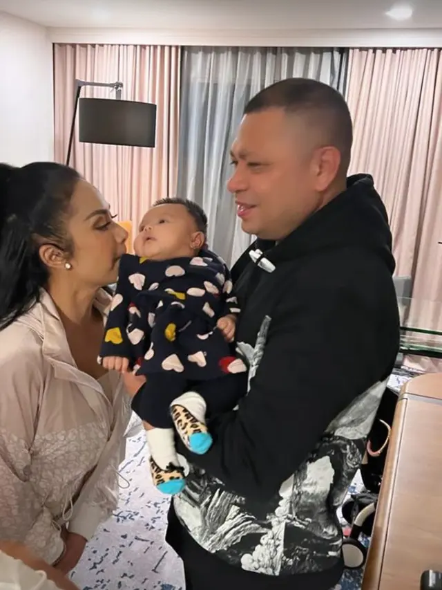 Raul Lemos dan Baby Ameena