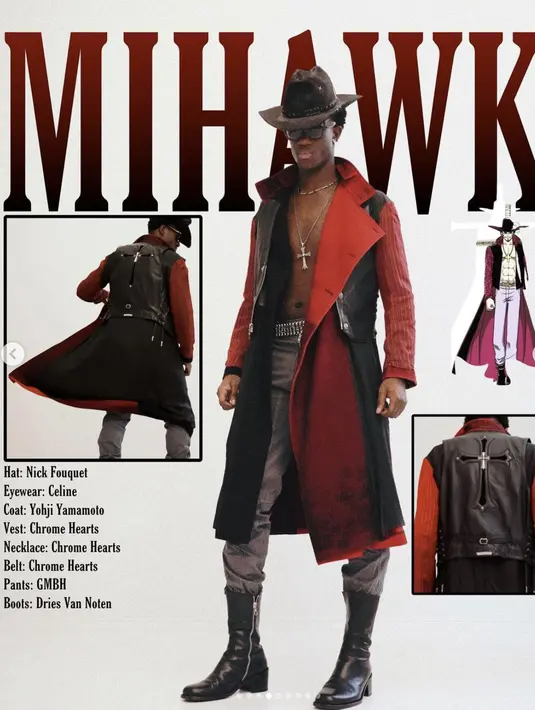 Ia banyak melakukan elaborasi pada beberapa high brand.  [Foto: Instagram/ wisdm]