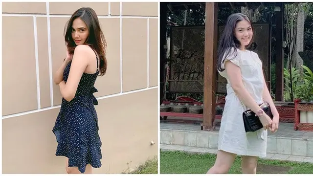 6 Beda Gaya Syifa Hadju dan Aisyah Aqilah, Pancarkan Pesonanya Tersendiri