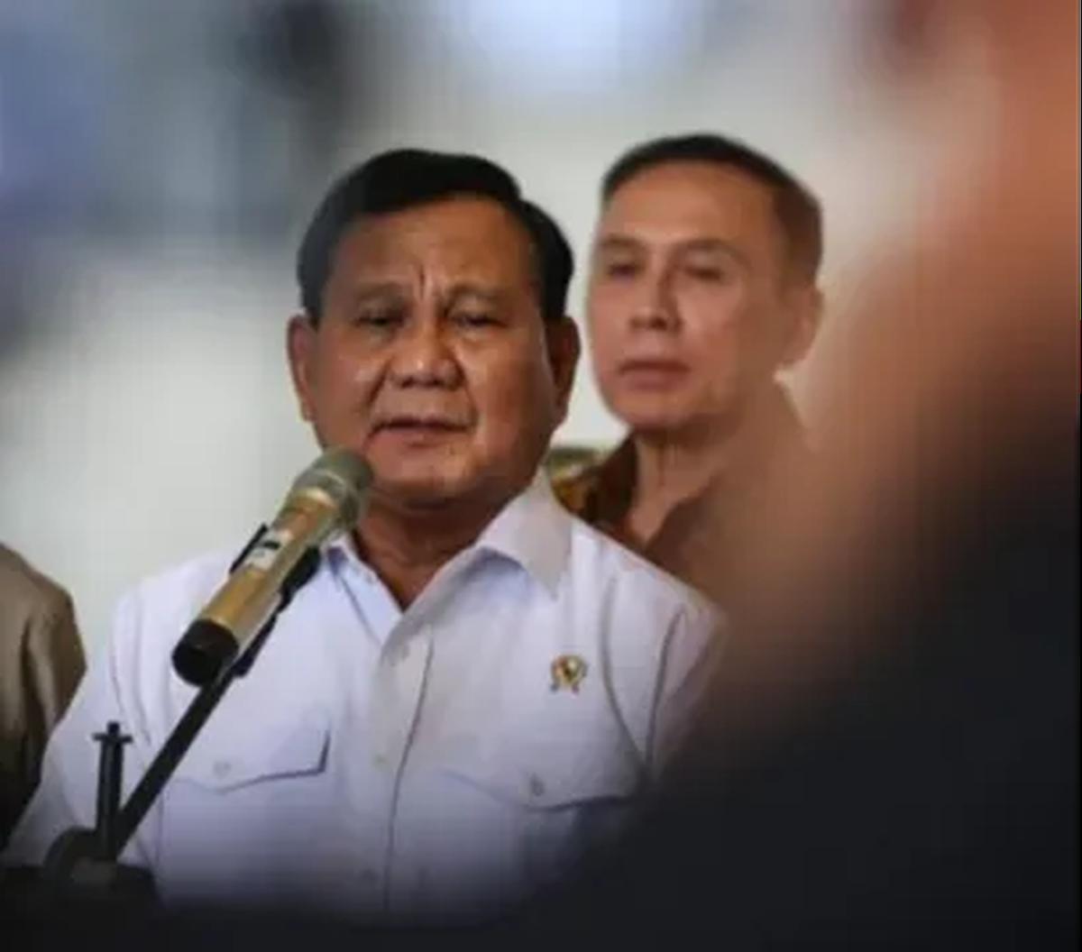 Beredar kabar capres nomor urut 2 Prabowo Subianto sekaligus Menteri Pertahanan Prabowo Subianto masuk rumah sakit.