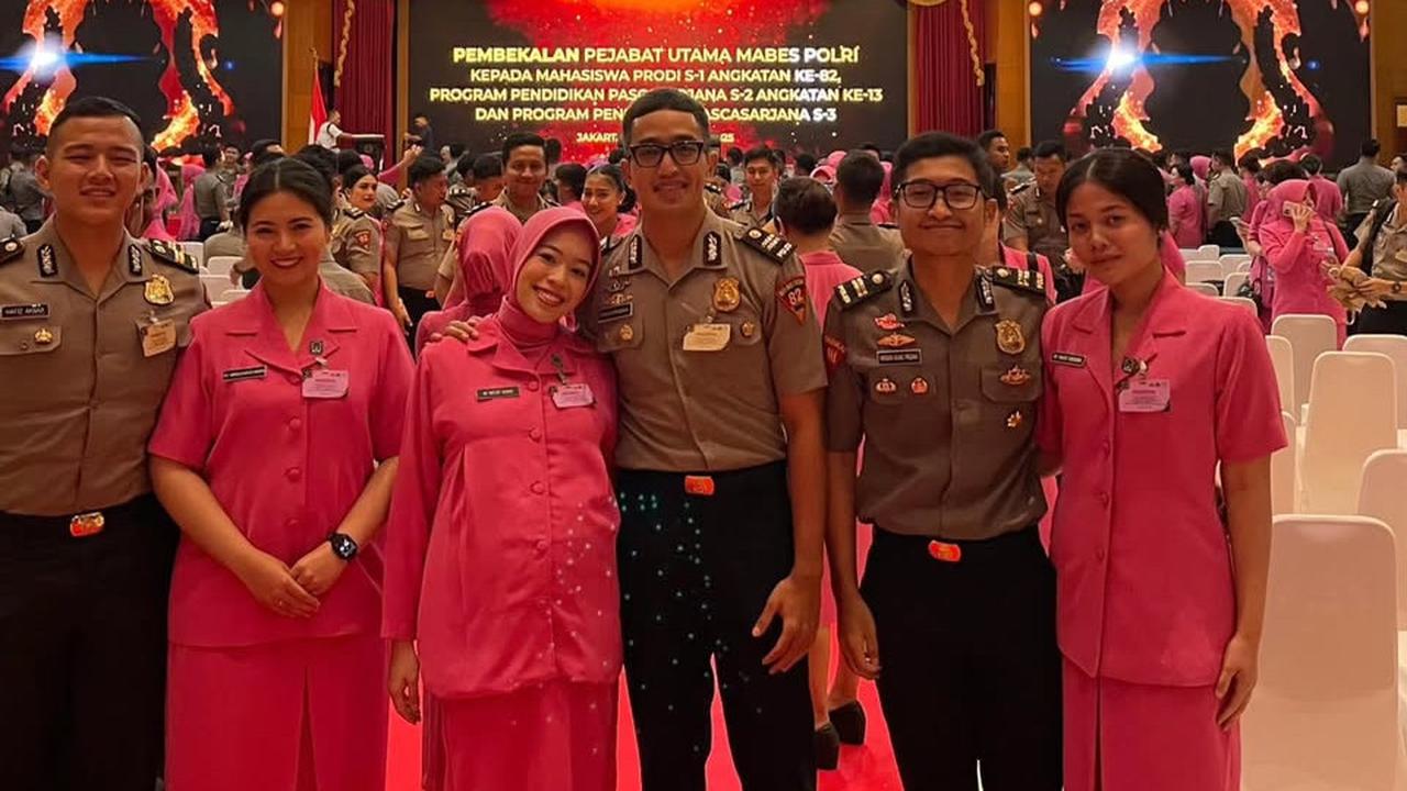 Potret Cantik Angela Putri Andika Perkasa Berseragam Bhayangkari, Ada Pesan Khusus dari Suami