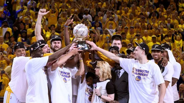 Golden State Warriors Juara Wilayah Barat NBA