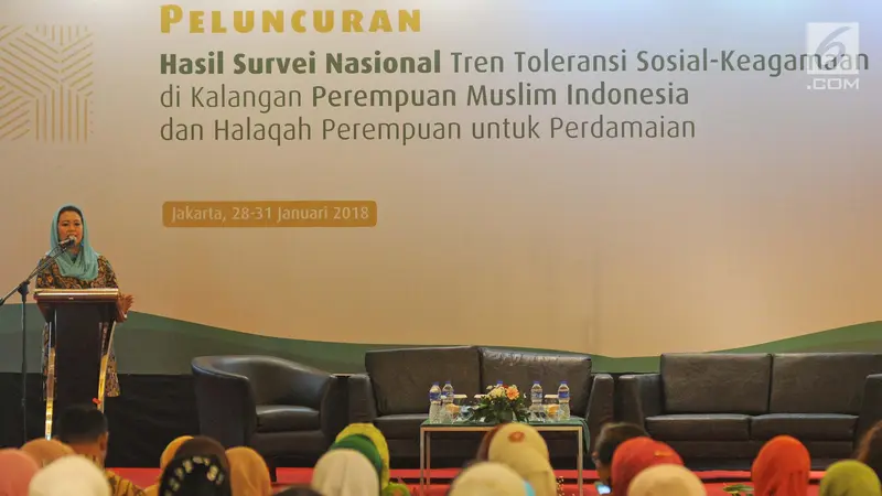 80 Persen Perempuan Muslim Indonesia Dukung Kebebasan Berkeyakinan