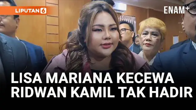 Selebgram Lisa Mariana bersama dengan tim kuasa hukum, datangi Pengadilan Negeri Bandung, Senin (19/5/2025) pagi. Namun, proses sidang pertama atas gugatan perdata yang diajukan  terhadap mantan Gubernur Jawa Barat, Ridwan Kamil terpaksa ditunda seba...