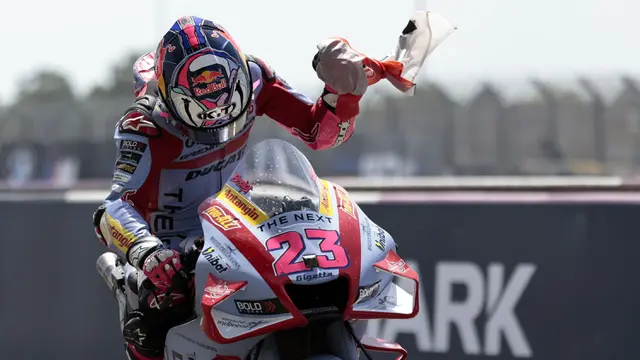 Foto: Daftar 5 Pemenang di Ajang Balap MotoGP pada Musim Ini, Enea Bastianini Mendominasi