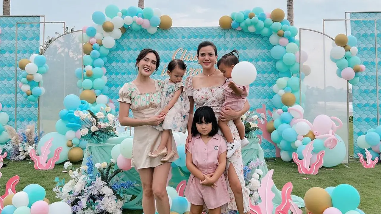 [Fimela] Ultah Anak Shandy Aulia