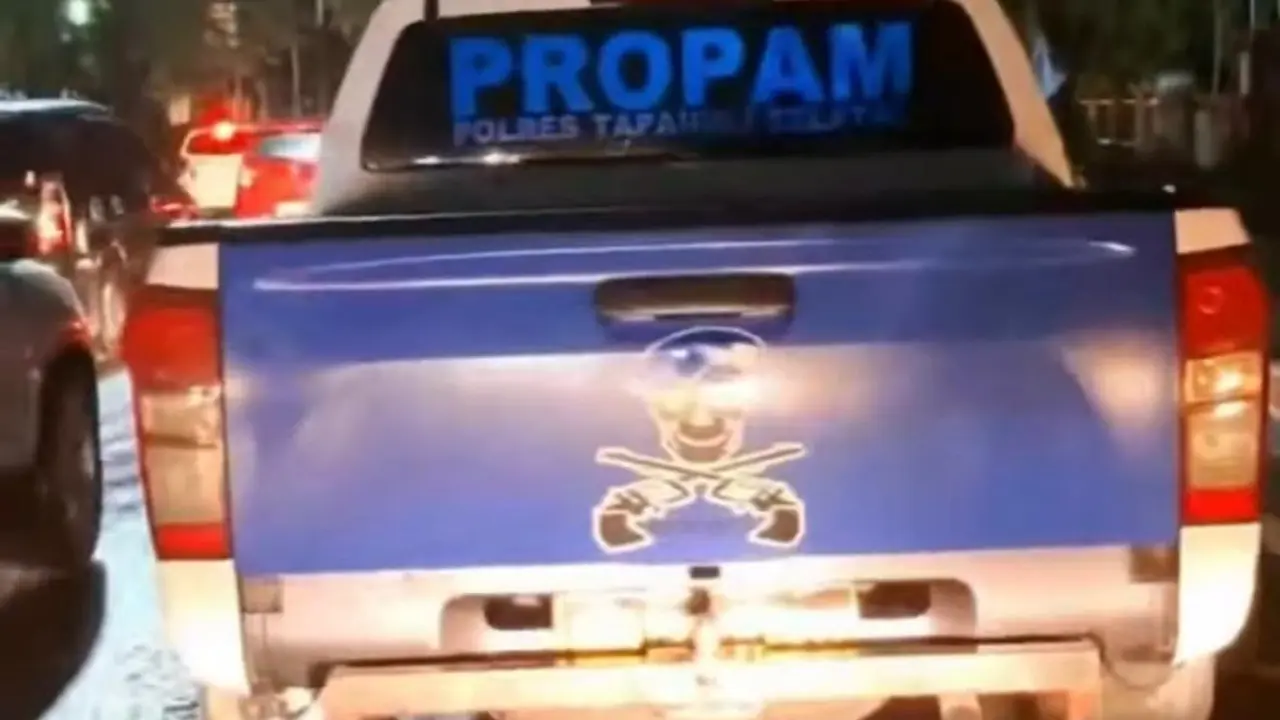 Mobil Dinas Propam Polres Tapanuli Selatan
