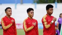 Meskipun meraih kemenangan pada laga pembuka Piala AFF 2019, Timnas Indonesia U-15 masih memiliki pekerjaan rumah yang harus diperbaiki. (dok. PSSI)