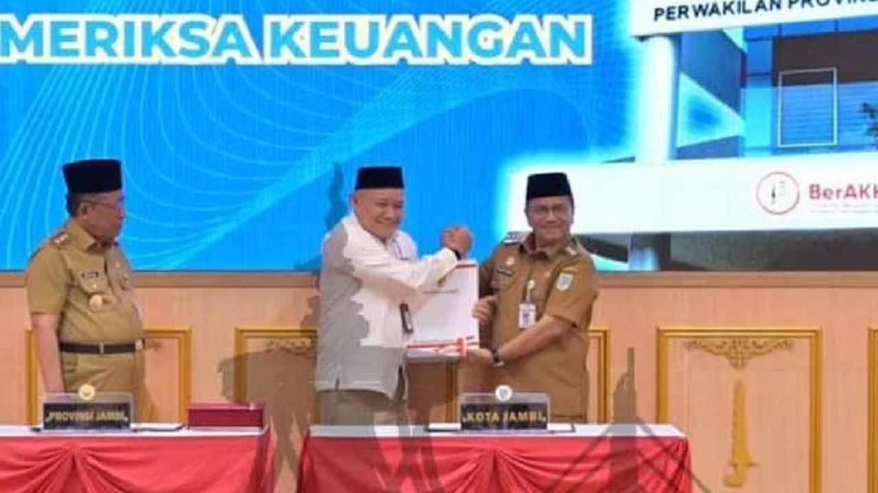 APBD Kota Jambi Tembus Rp2 Triliun di 2025 Berkat Saran BPK, Optimis Raih WTP