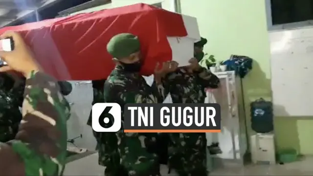 Prajurit TNI Ginanjar gugur usai ditembak kelompok kriminal bersenjata di Papua. Jenazahnya tiba di kampung halaman di Banjar Rabu (17/2) subuh.