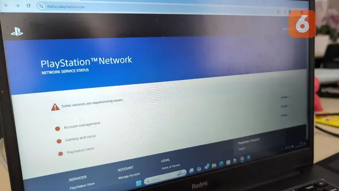 <p>PlayStation Network Down, Gamer PS4 hingga PS5 di Seluruh Dunia Termasuk Indonesia Tidak Bisa Login. (Liputan6.com/ Yuslianson)</p>
