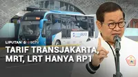 Dalam rangka Hari Ulang Tahun ke-499 Jakarta, Pemprov memberlakukan tarif khusus transportasi umum yaitu bus Transjakarta, MRT, dan LRT sebesar Rp1,- Selain itu akses ke berbagai tempat wisata di Jakarta juga tanpa biaya masuk alias gratis.