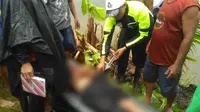 Pencari ikan tewas tersambar petir di Kebumen. (Foto: Liputan6.com/Polres Kebumen/Muhamad Ridlo)