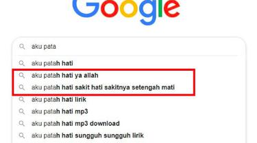 Deretan Kata Kunci Pencarian Google Super Kocak, Warganet Cari Solusi Cinta