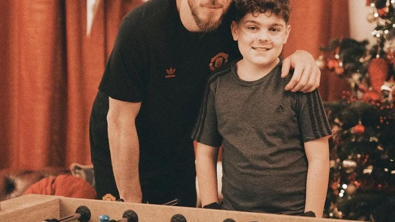 Foto: David de Gea dan Luca