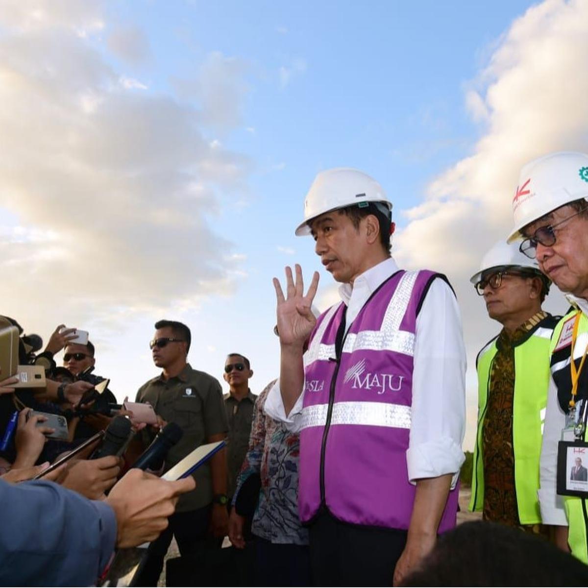 Presiden Tinjau Simpang Susun Blang Bintang
