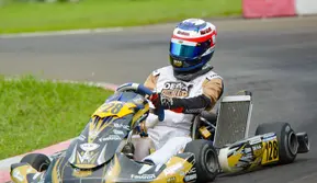 Abraham Benedict Kantongi Tiket Kejuaraan Dunia Gokart Italia, Target Tembus Final