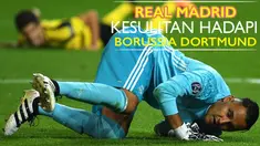 Video laga Liga Champions antara Borussia Dortmund versus Real Madrid di Signal Iduna Park, Selasa (27/9/2016). Skor berakhir imbang 2-2.