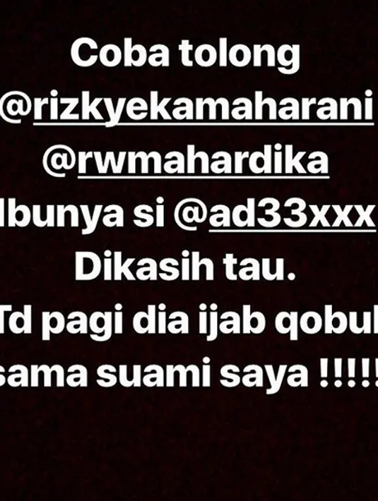 Setelah itu, perempuan yang juga pernah main dalam Tukang Bubur Naik Haji The Series itu kembali mengunggah foto yang terkesan seperti menjawab tuduhan sebagai perempuan matre. (Instagram/nadya_almira)