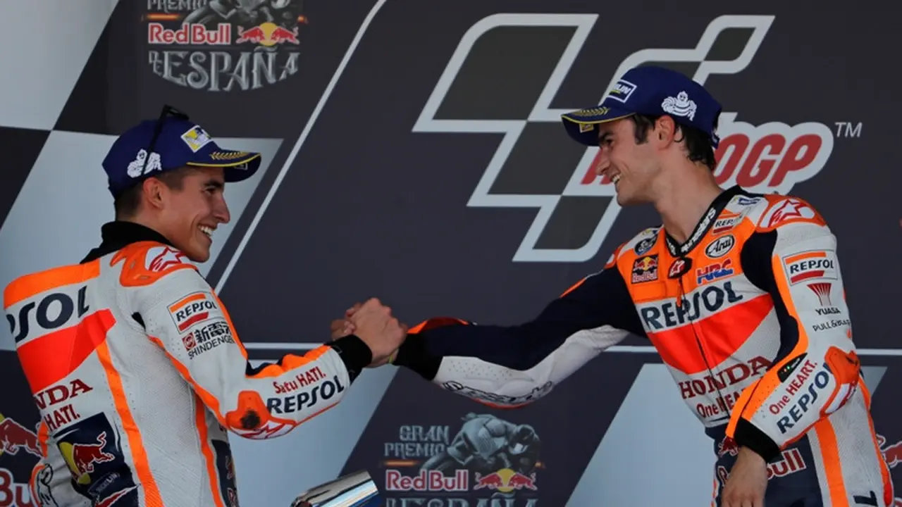 Marc Marquez dan Dani Pedrosa