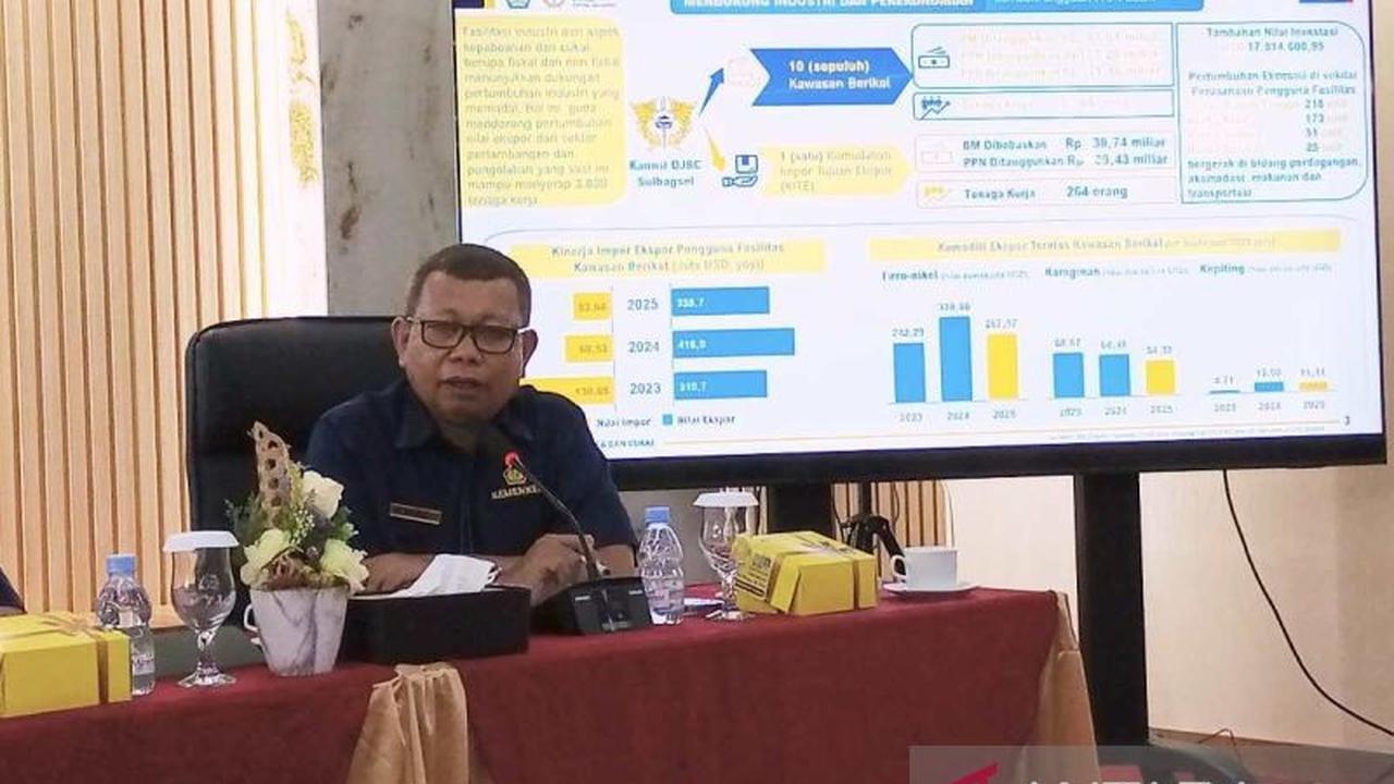 Fasilitas Bea Cukai Sulsel Dorong Pertumbuhan Ekonomi dan Serap Ribuan Tenaga Kerja