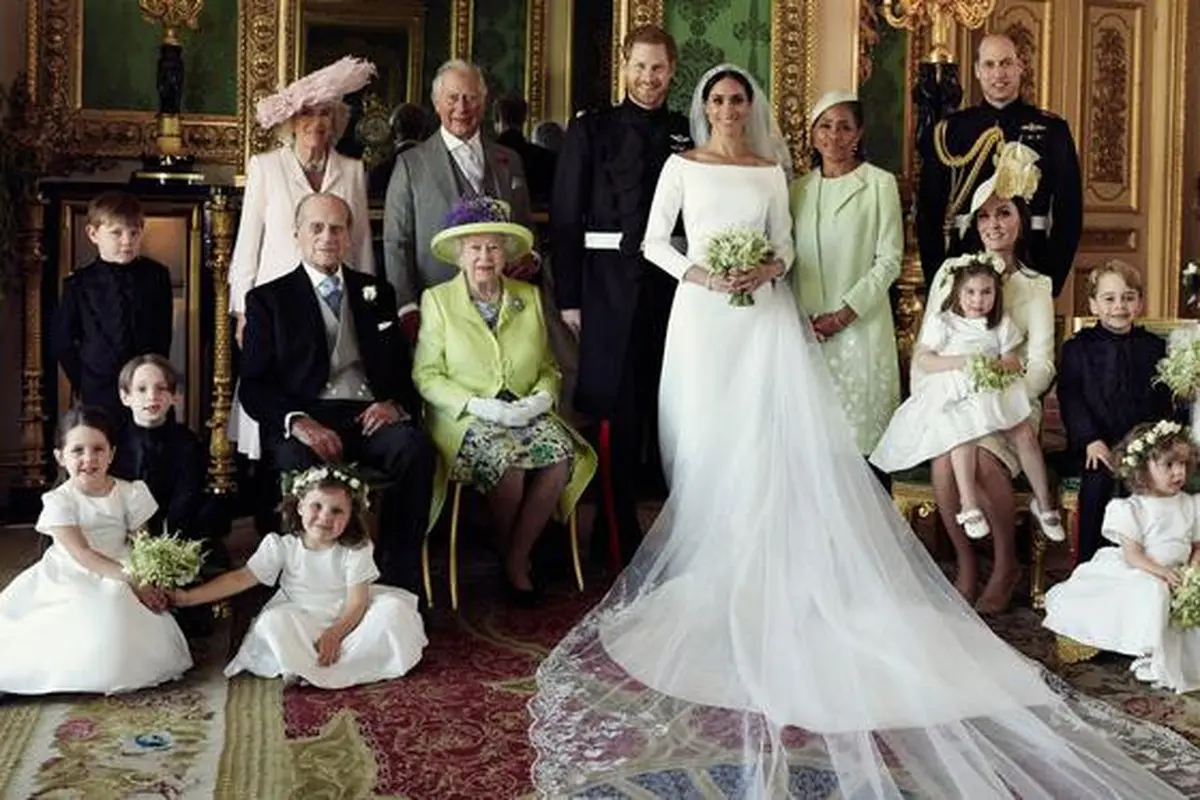 Foto Resmi Pernikahan Pangeran Harry dan Meghan Markle