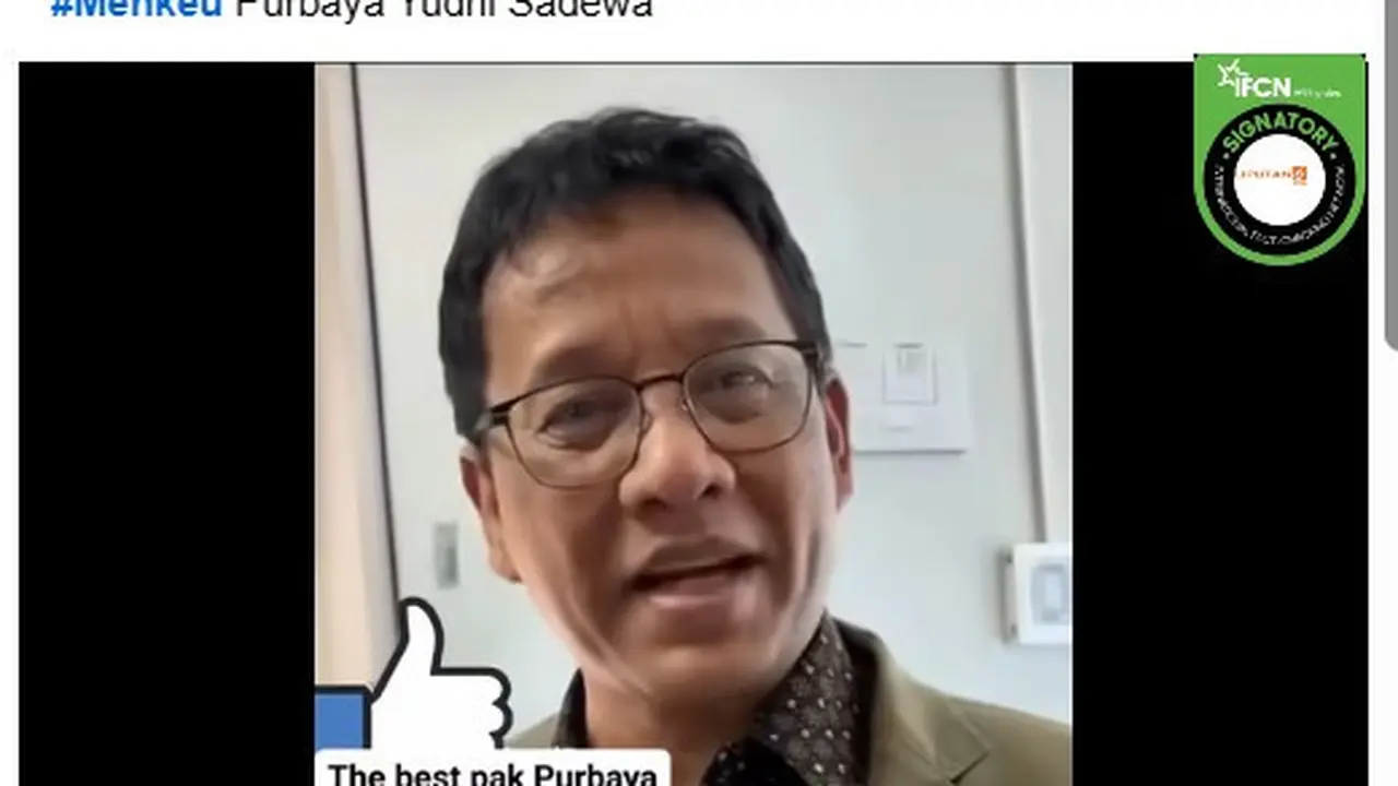 Cek Fakta: Hoaks Video Purbaya Sebut Dana Desa di Korupsi