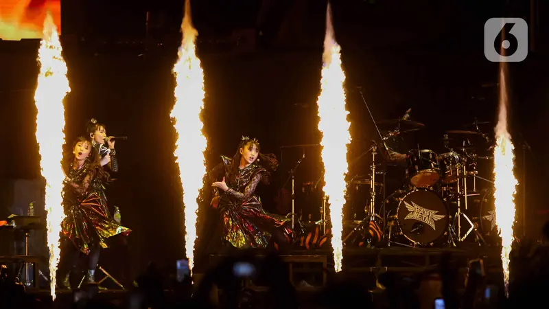 Tampil Memukau, BabyMetal Bikin Geger Panggung Nex Fest 2024