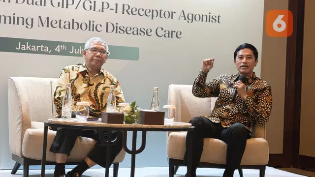 Ketua Himpunan Studi Obesitas Indonesia (HISOBI), Prof. dr. Dante Saksono Harbuwono, Sp.PD-KEMD, Ph.D., (Foto: Aditya Eka Prawira/Liputan6.com)