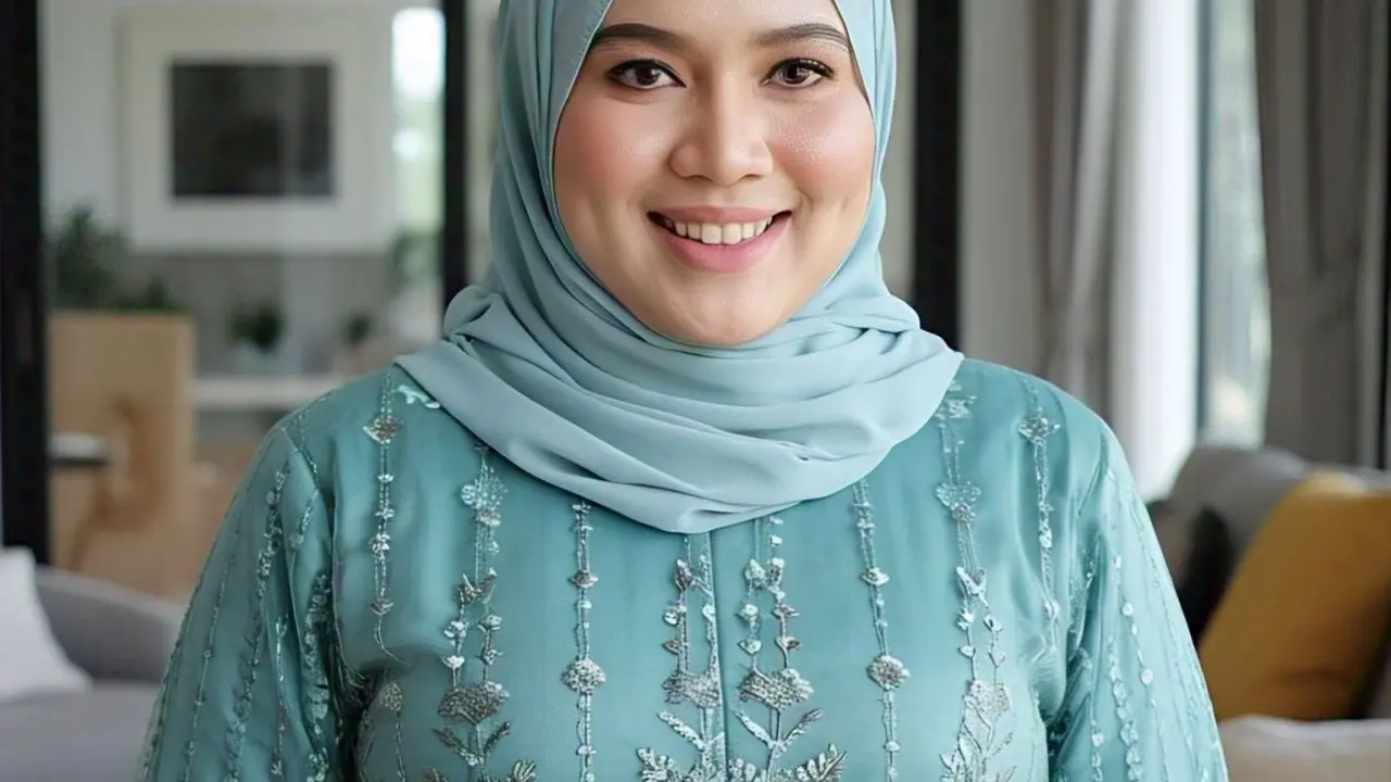 Gamis A-Line untuk Seluruh Bentuk Badan/Nurul Diva Kautsar via Meta AI