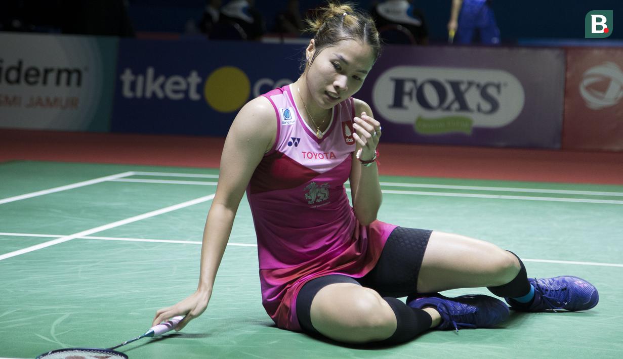 FOTO: Aksi Terpuji Ratchanok Intanon di Indonesia Open ...